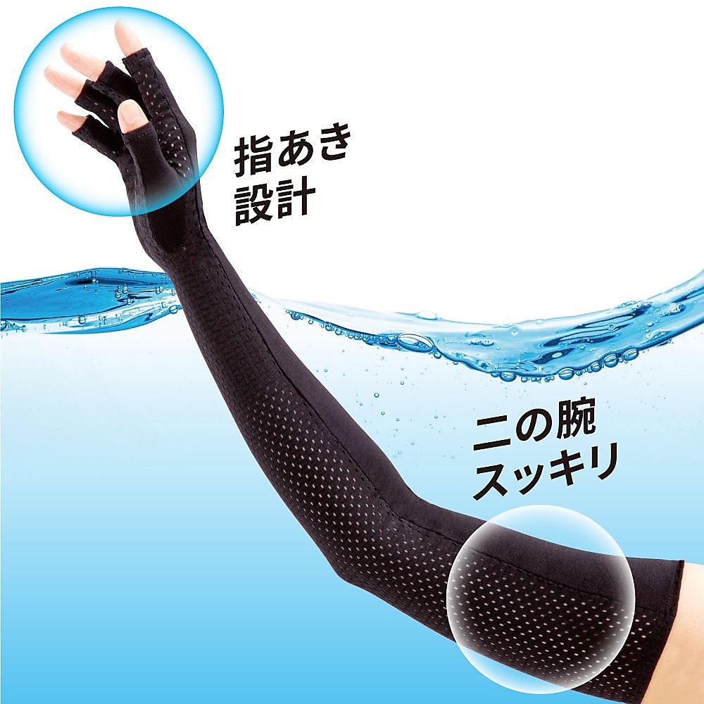 アクアプラス　指あきグローブ