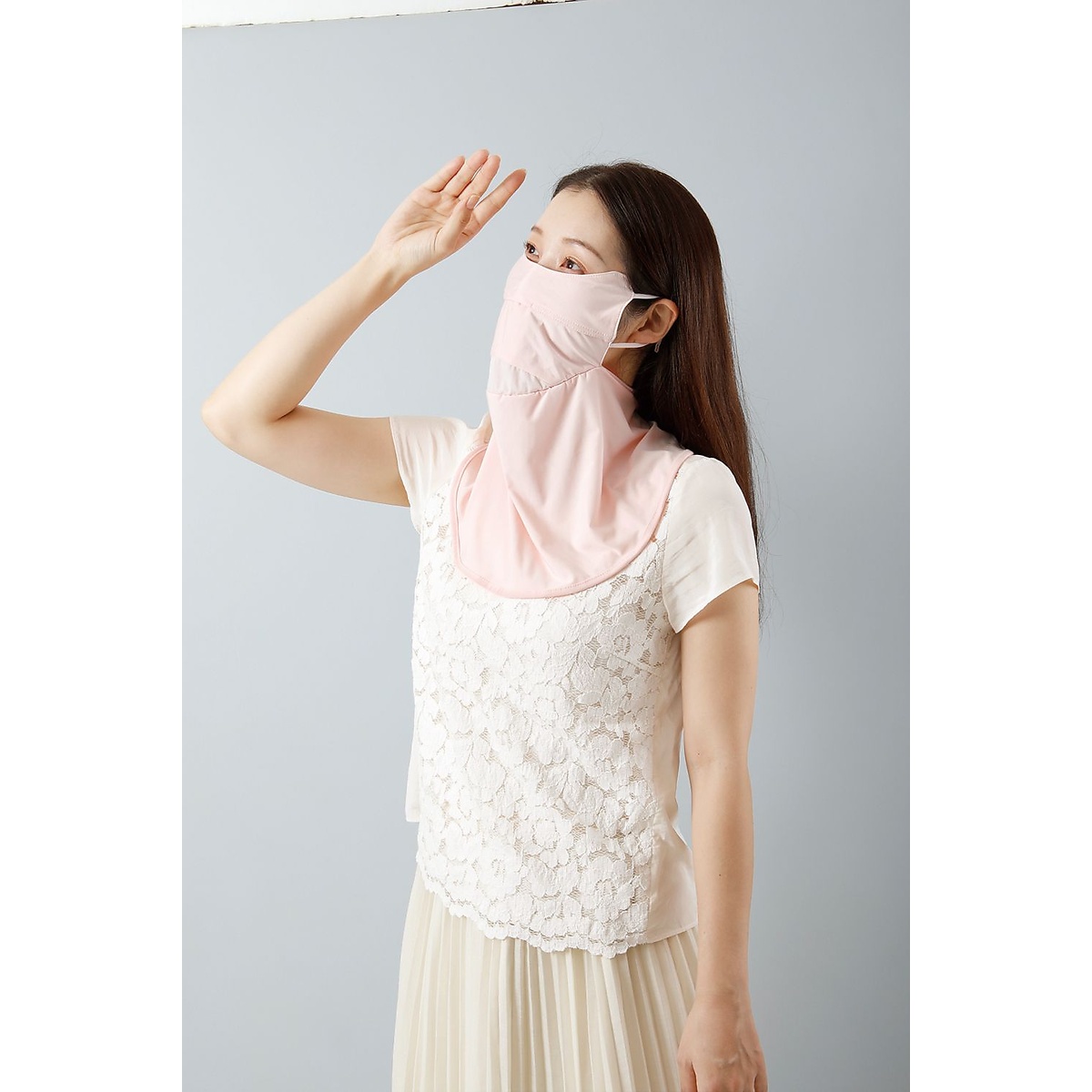 夏に差が出る　UVフェイスカバー