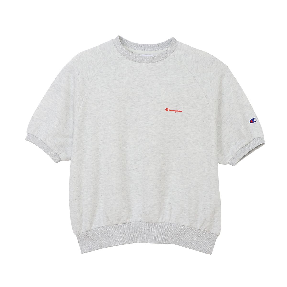 SHORT SLEEVE SWEATSHIRT