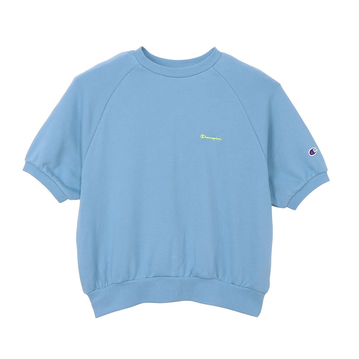 SHORT SLEEVE SWEATSHIRT