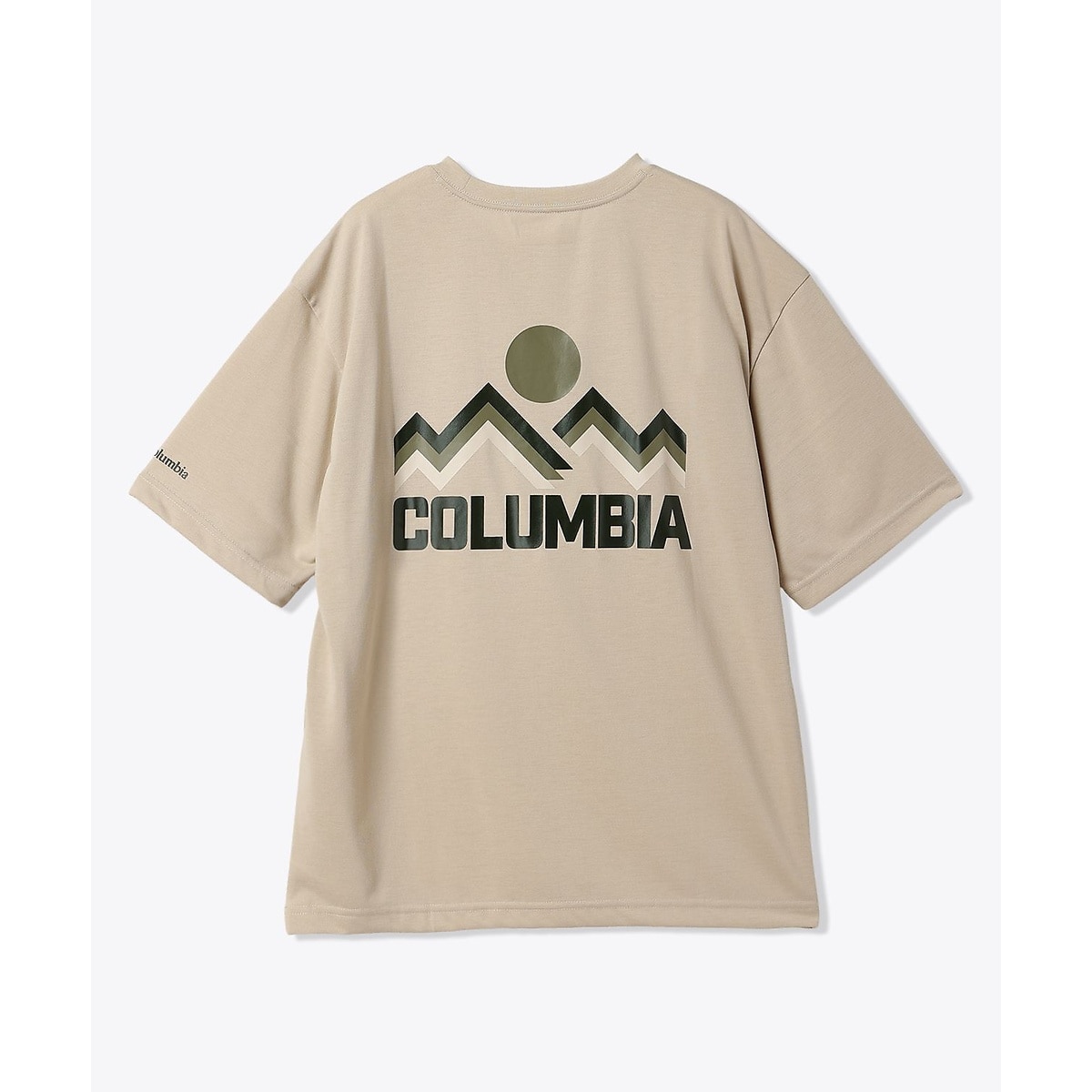 シダートレイルバックグラフィックTシャツ