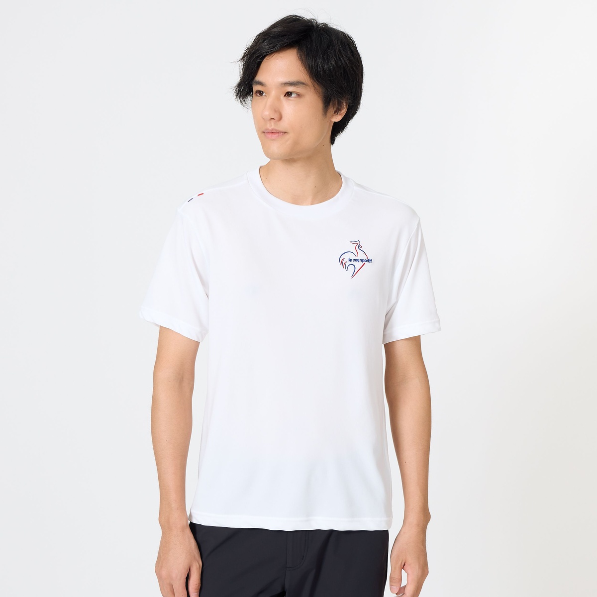 接触冷感ポリエチレン半袖Tシャツ