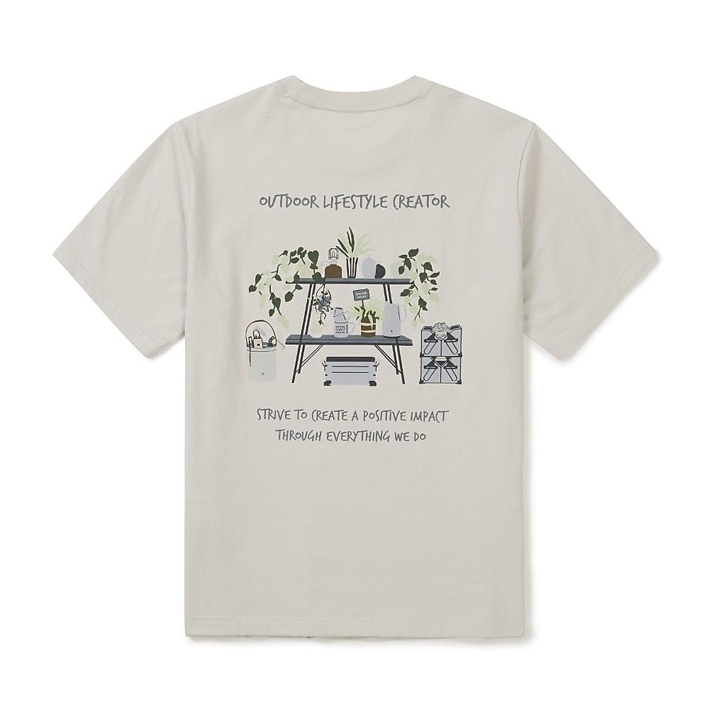 Cotton Botanic Graphic S/S T XL LBG