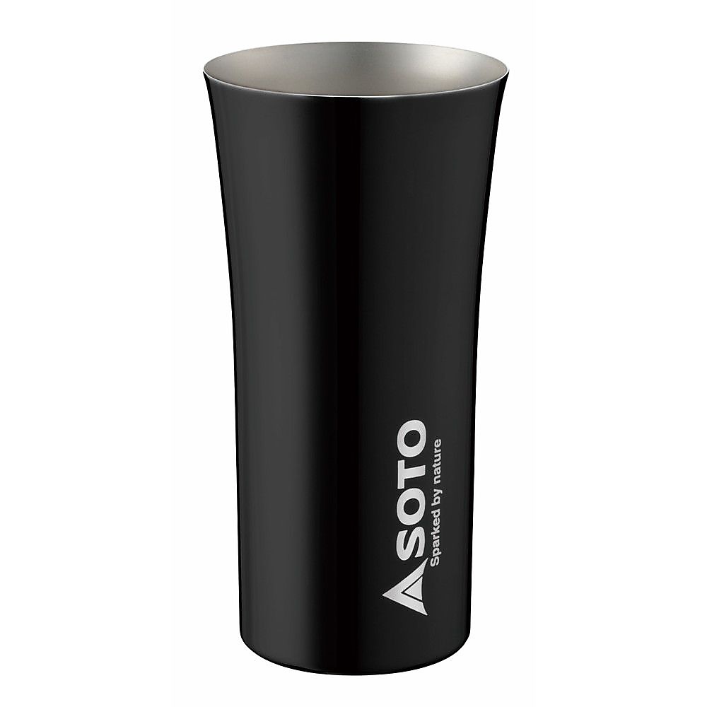 ステンレスビアタンブラー ブラック400ml　ペアギフトセット
