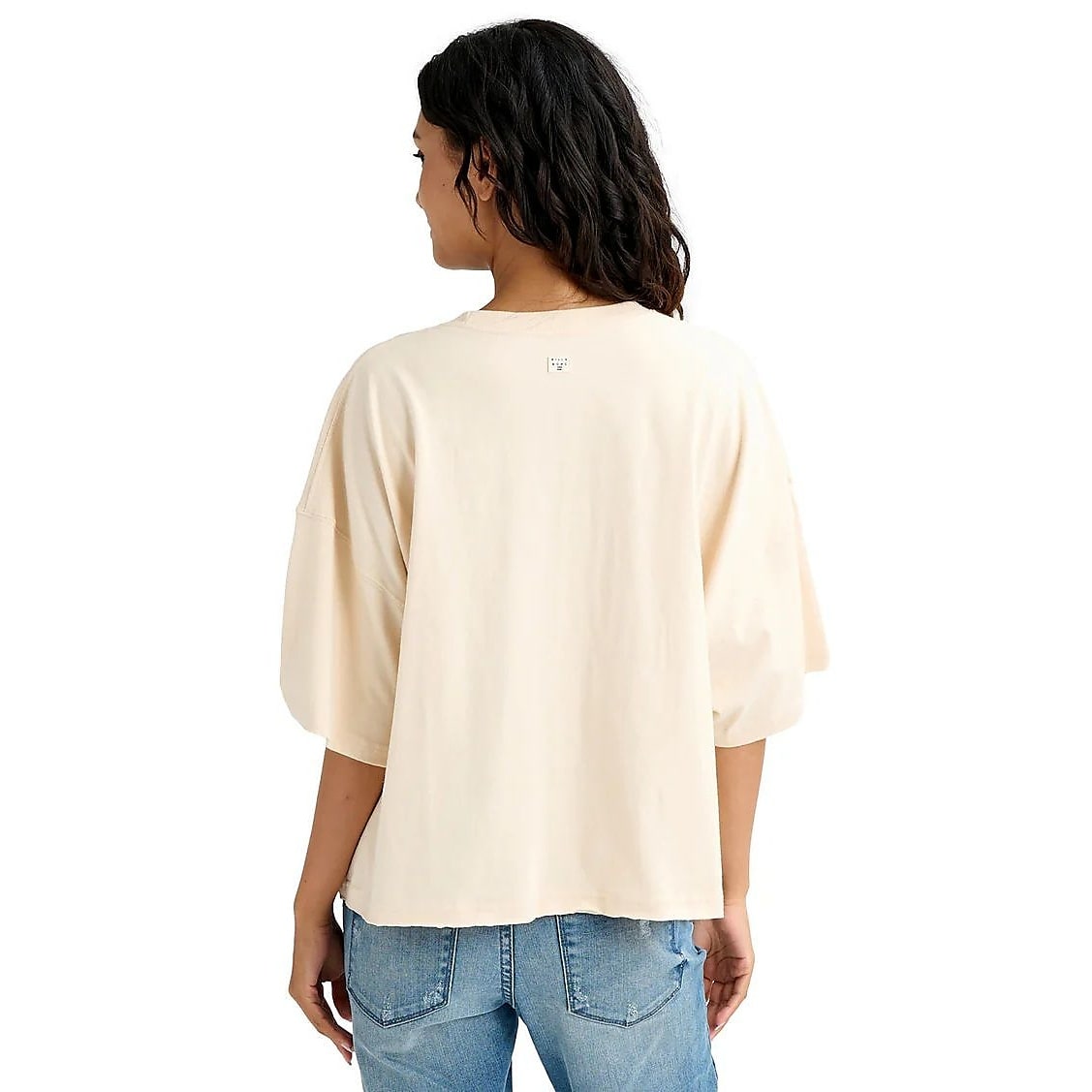 GRAPHIC WIDE LOOSE CROPPED TEE