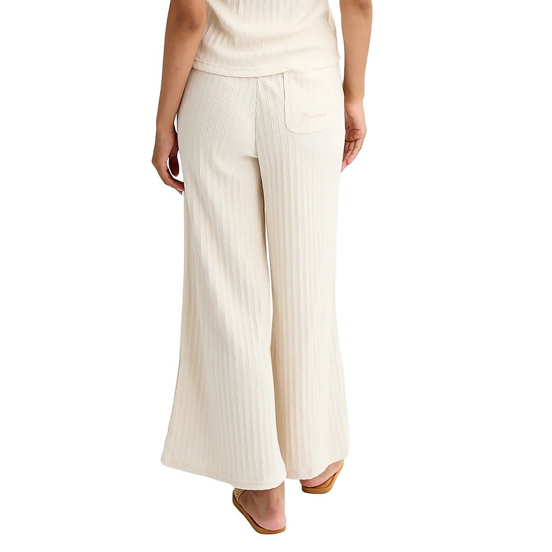 JACQUARD RIB LONG PANTS