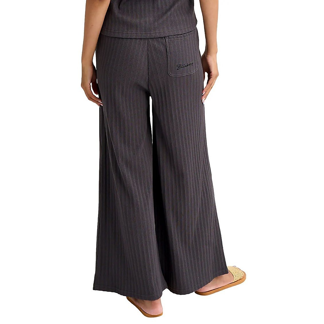JACQUARD RIB LONG PANTS