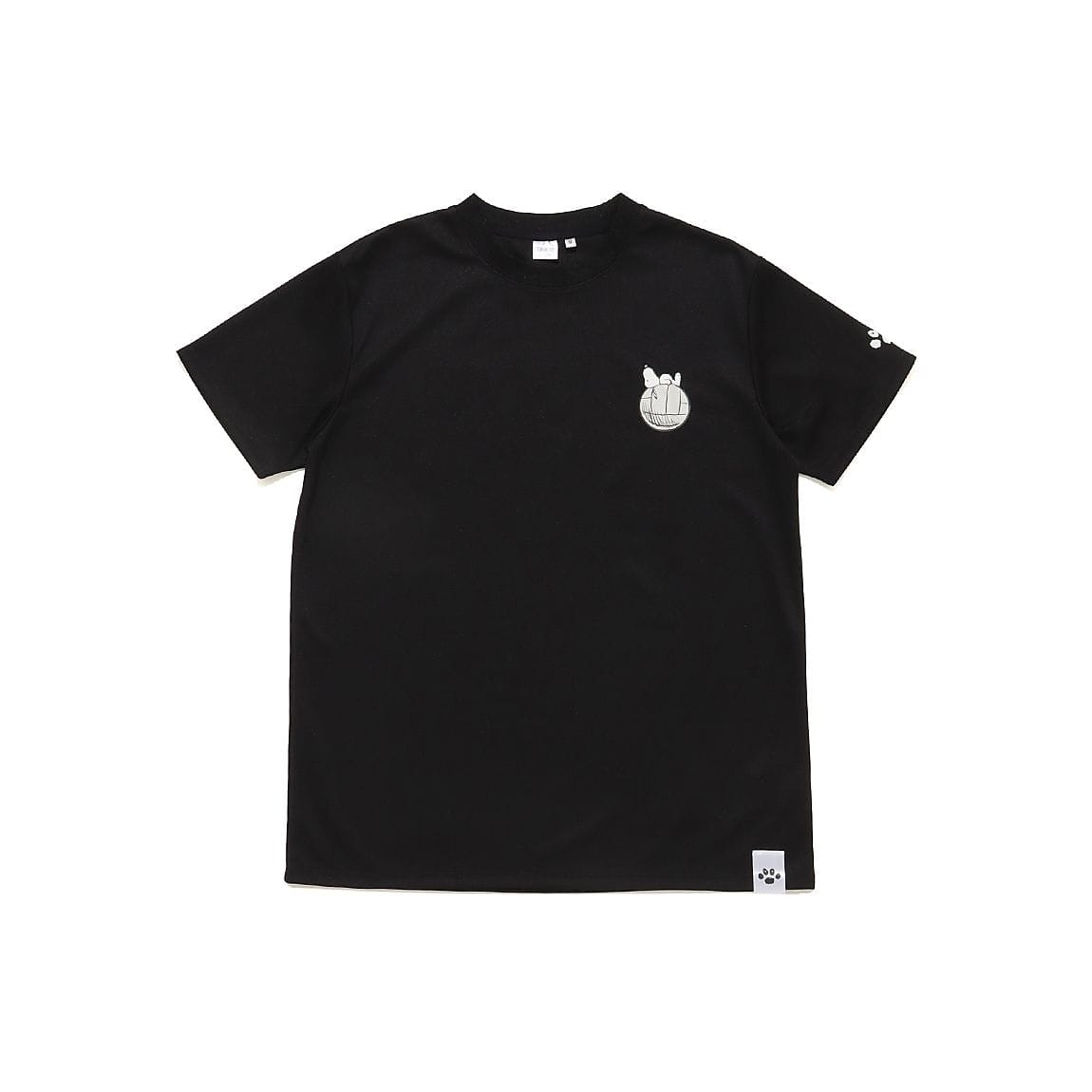 26PEANUTSバレーバックプリントTシャツ