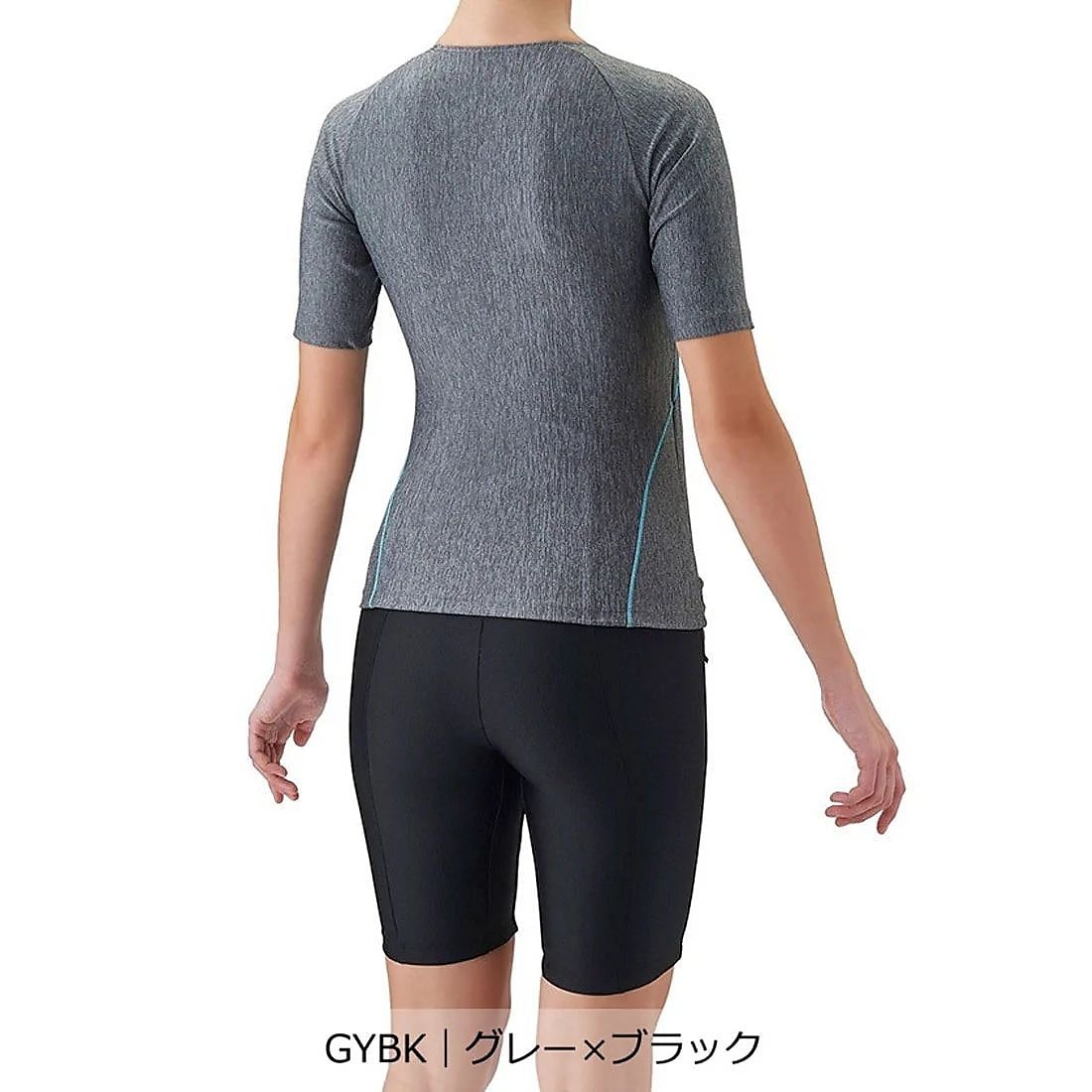 フィットネスセパレート(カバーバック・ハーフレッグ・差し込みパッド)