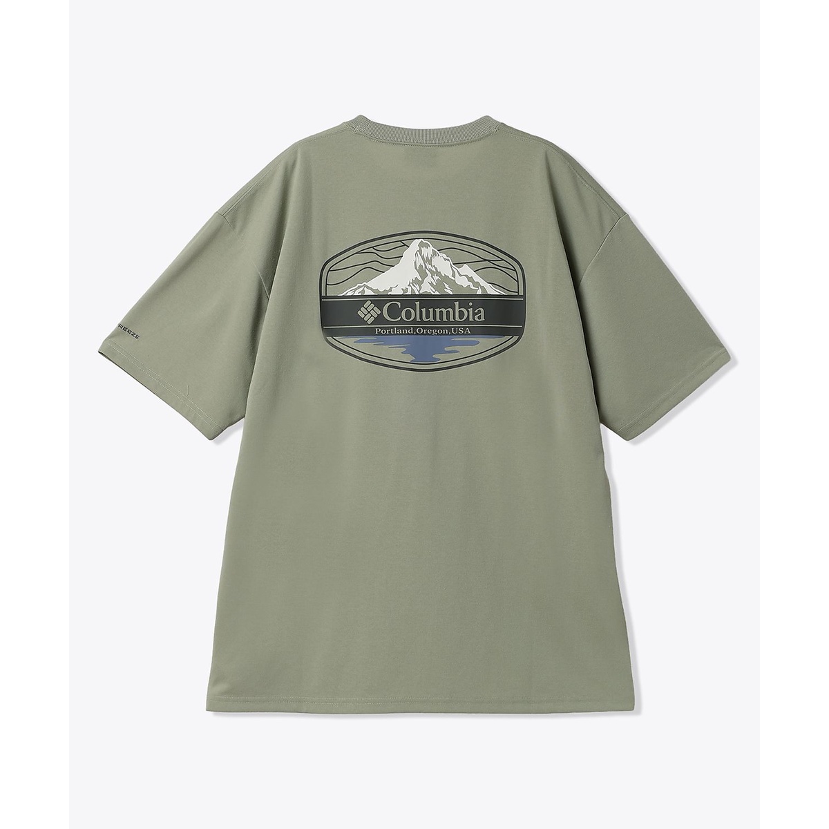 サンライズストレイトオムニフリーズゼログラフィックショートスリーブTシャツ