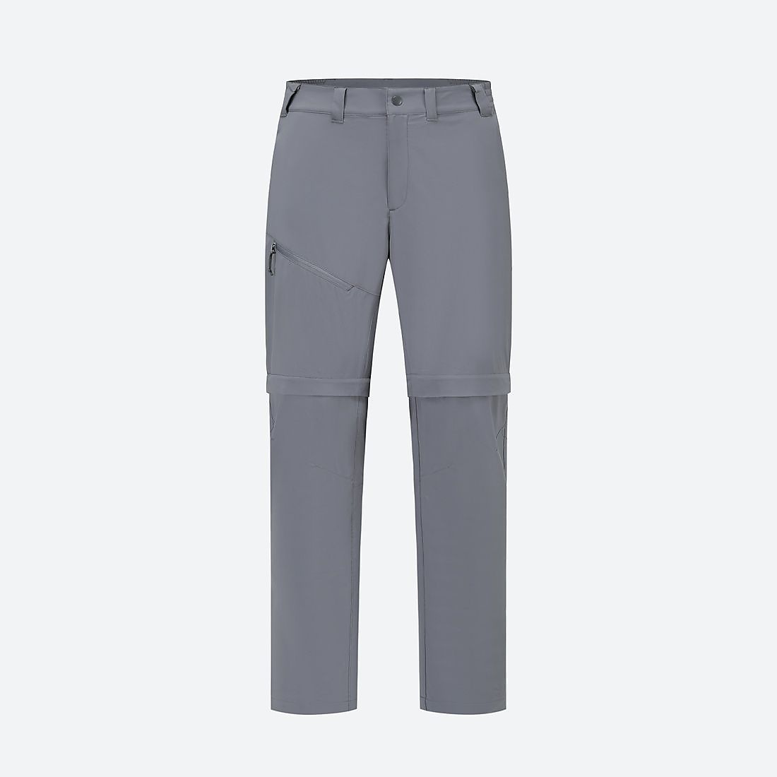 Decathlonメンズ 2WAY モジュールパンツ MH100 GRY