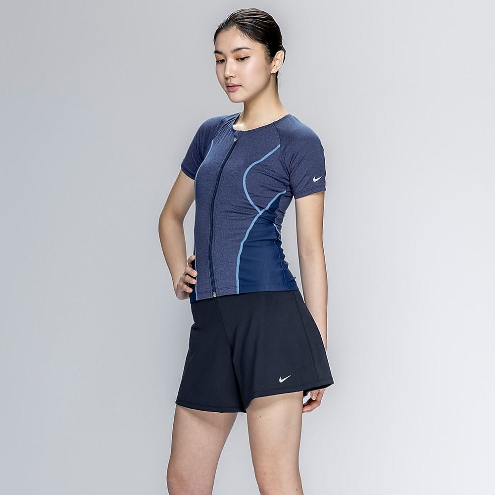ナイキ FA26 【FLARE FIT SHORTS】半袖ジップセパレーツ