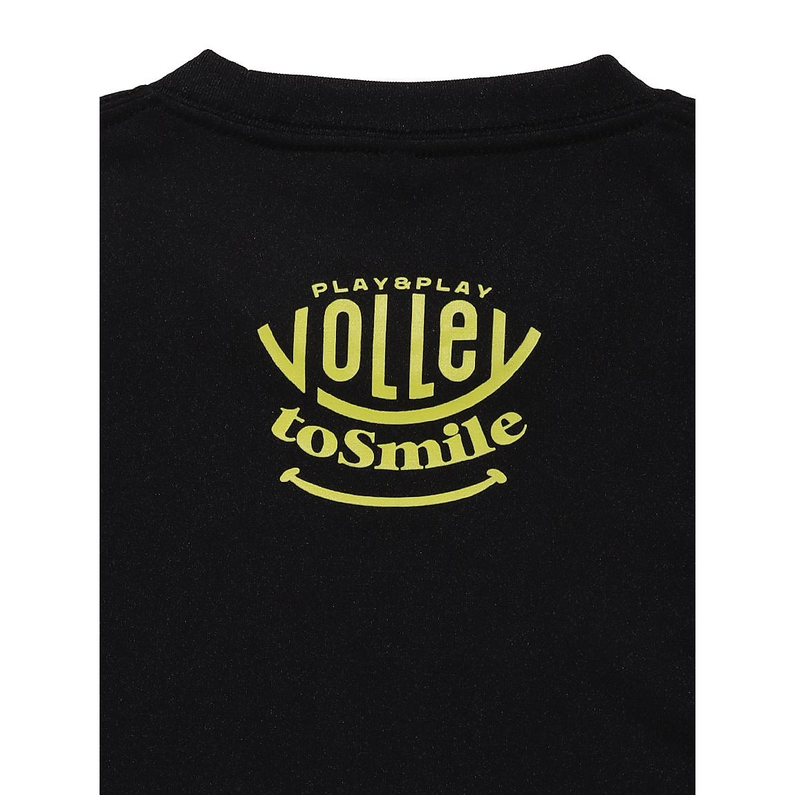 バレーグラフィックTシャツ スマイル