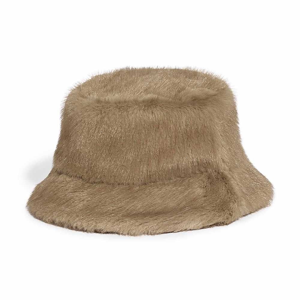 FUR BUCKET HAT