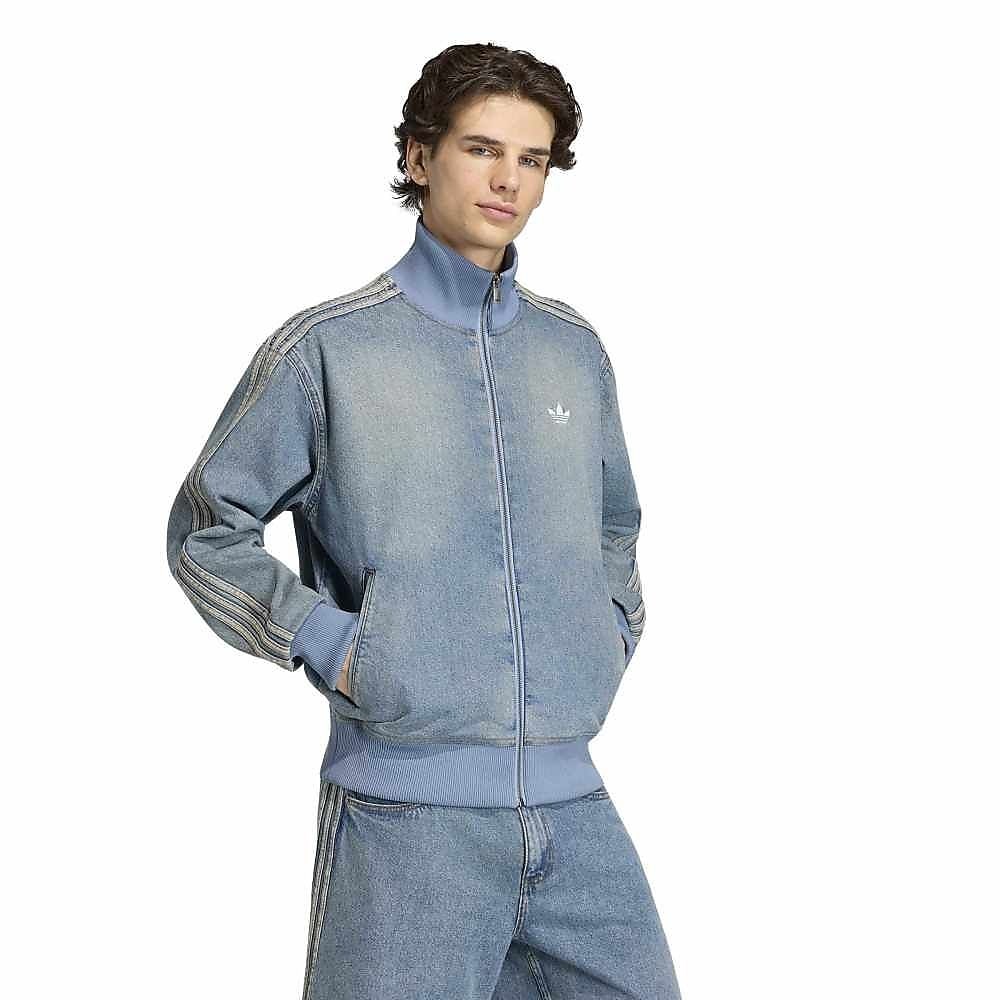 LIGHT WASH DENIM FIREBIRD TRACK TOP