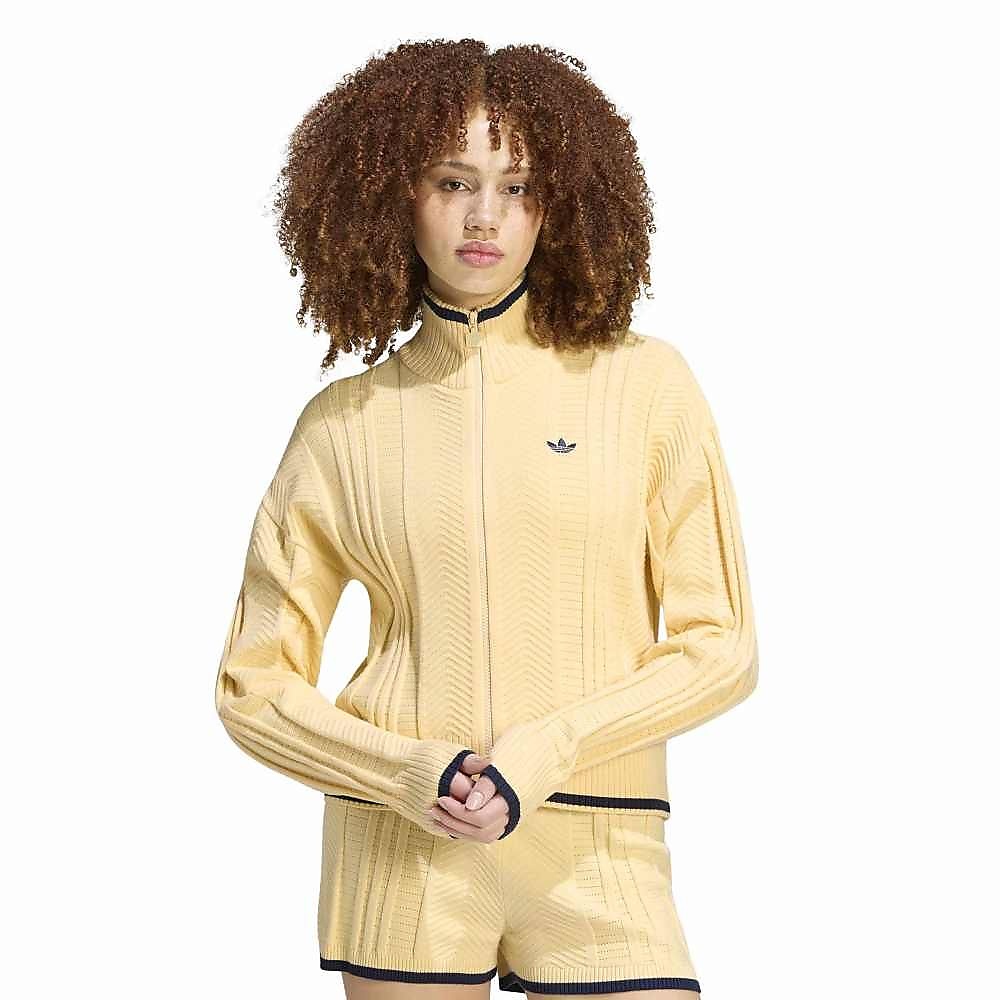 CABLE KNIT FIREBIRD TRACK TOP