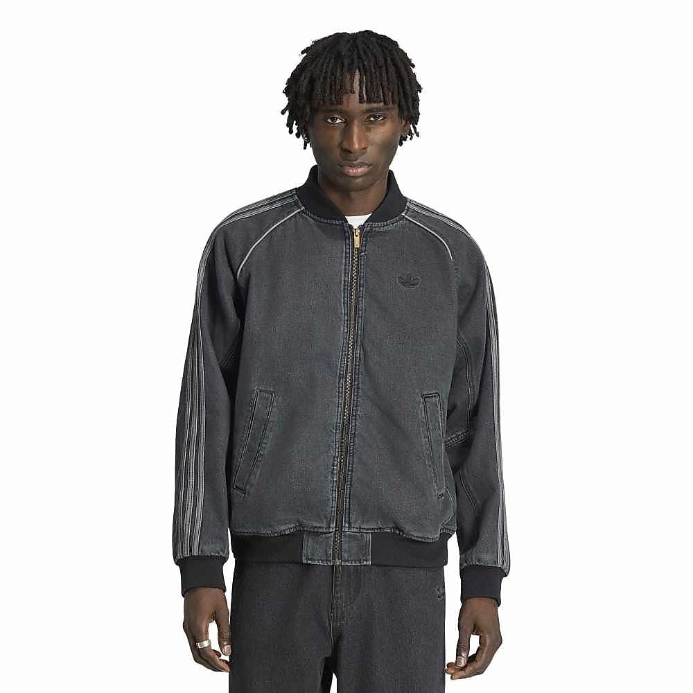 SST DENIM TRACK TOP