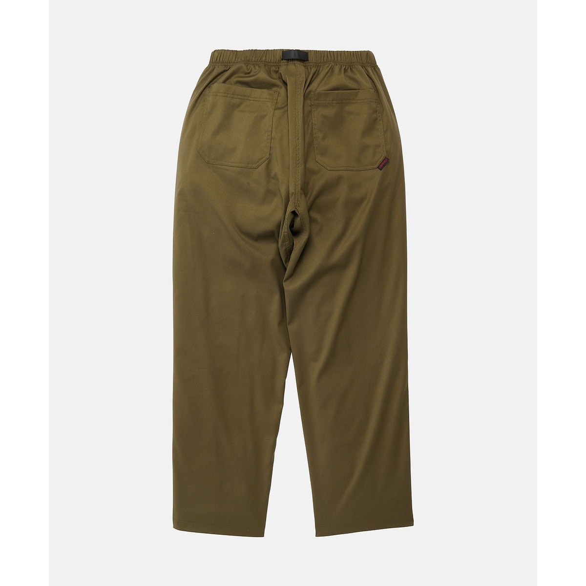 GABARDINE LOOSE TAPERED RIDGE PANT