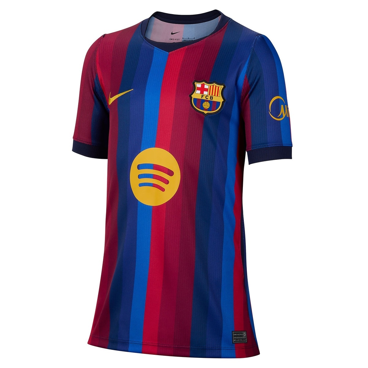 ナイキ YTH FCB DF JSY SS STAD HM S/S トップ