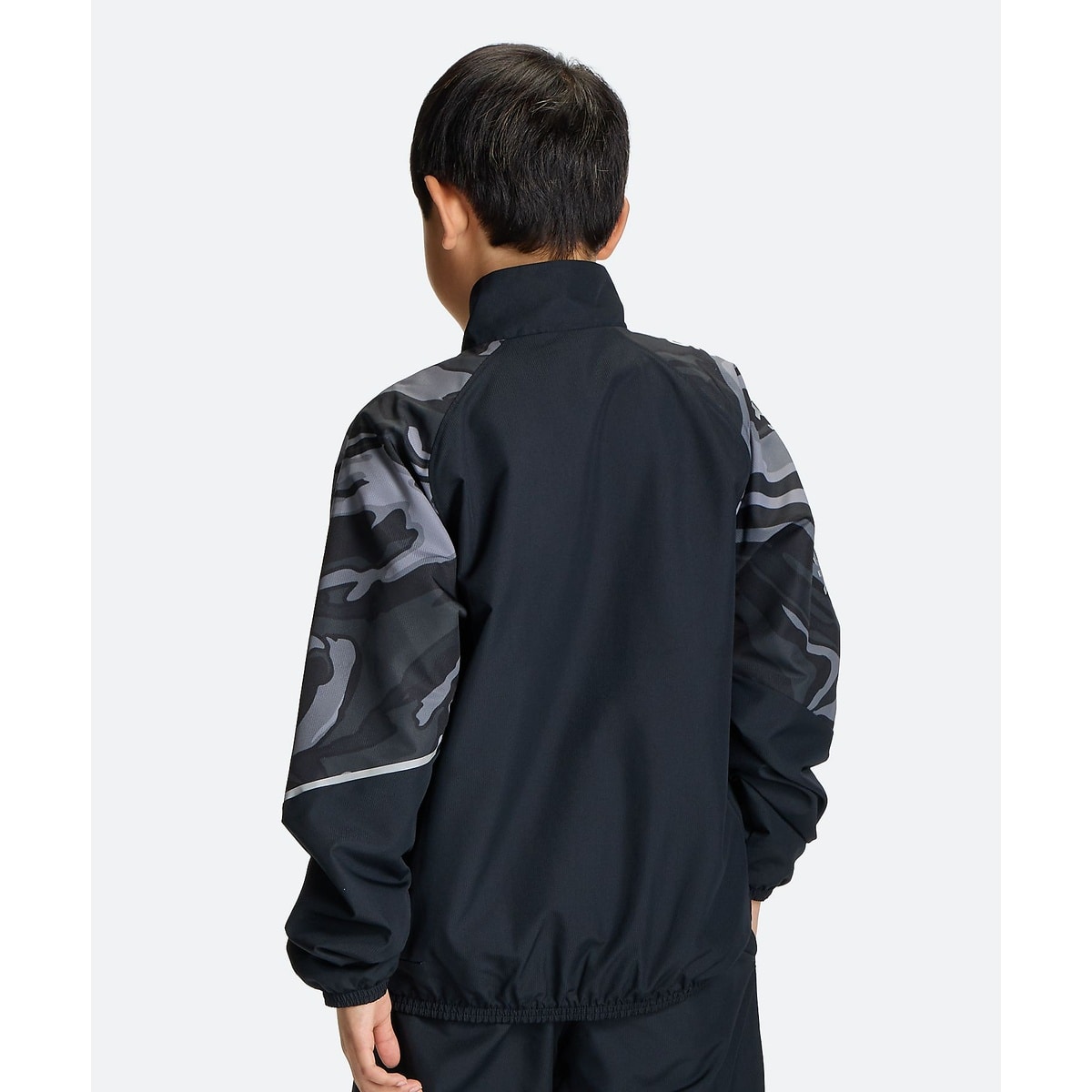 UA TRICOT PRINT WOVEN FULL-ZIP JACKET