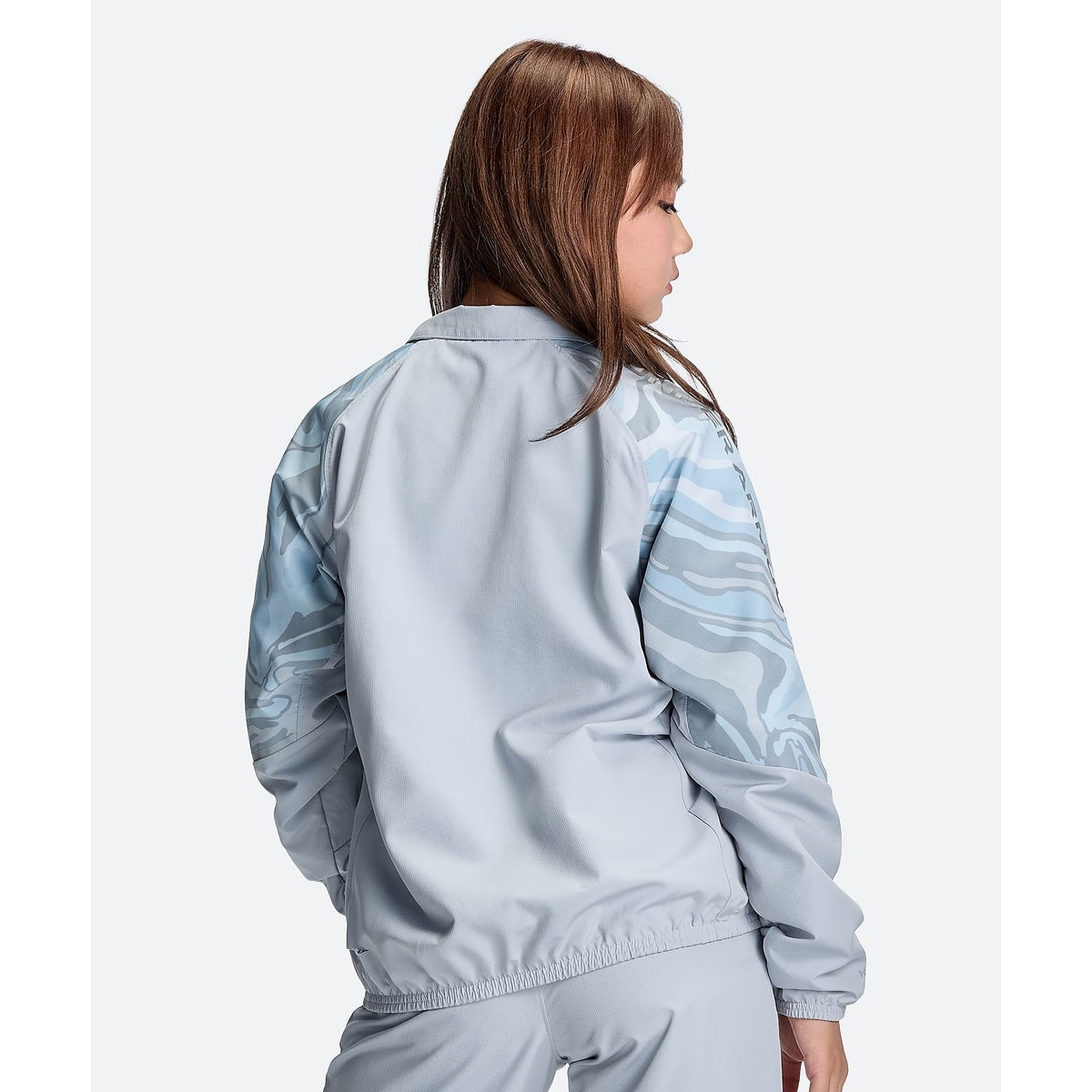 UA TRICOT PRINT WOVEN FULL-ZIP JACKET