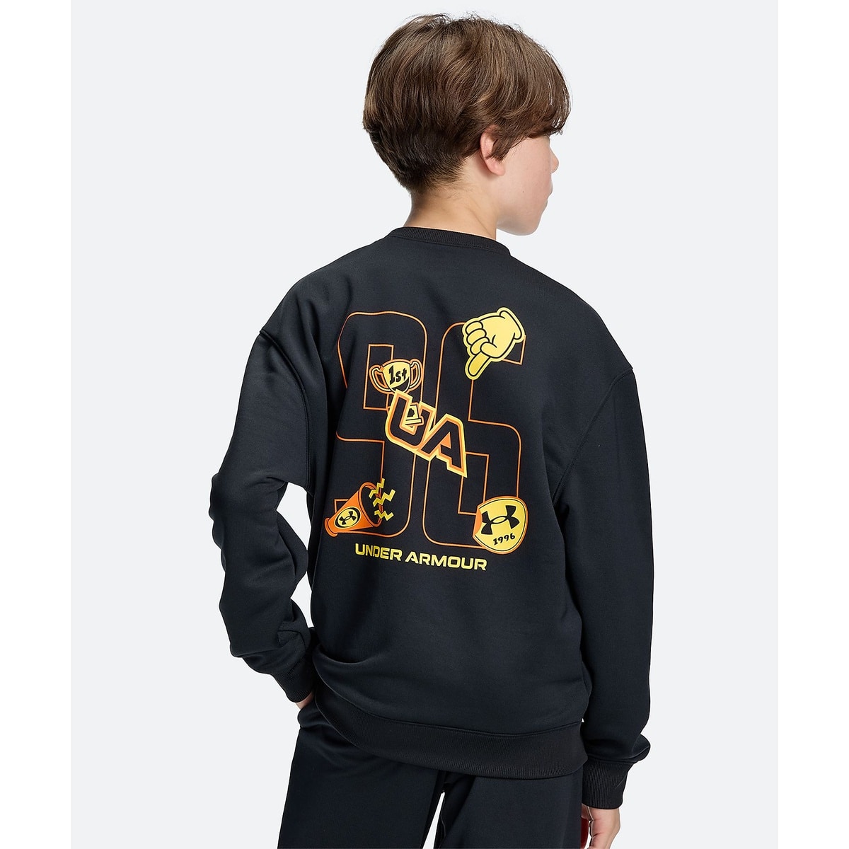 UA RIVAL LIGHTWEIGHT TERRY OVERSIZED CREW