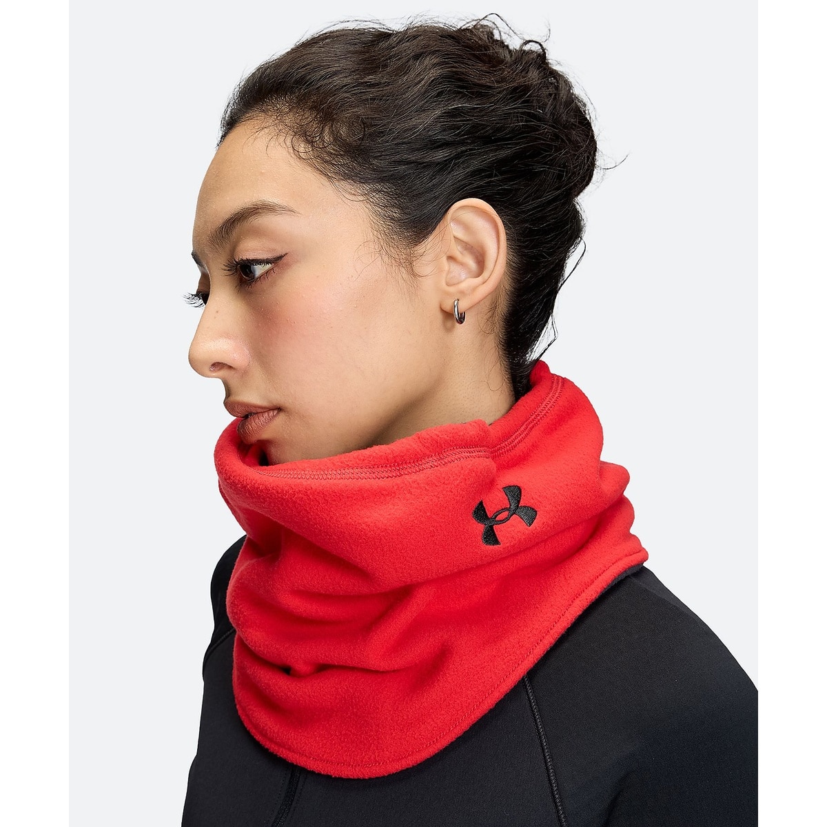 UA FLEECE REVERSIBLE NECK GAITER