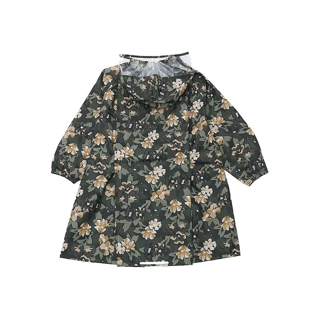[KiU KIDS RAIN COAT]L_フラワーカモフラ