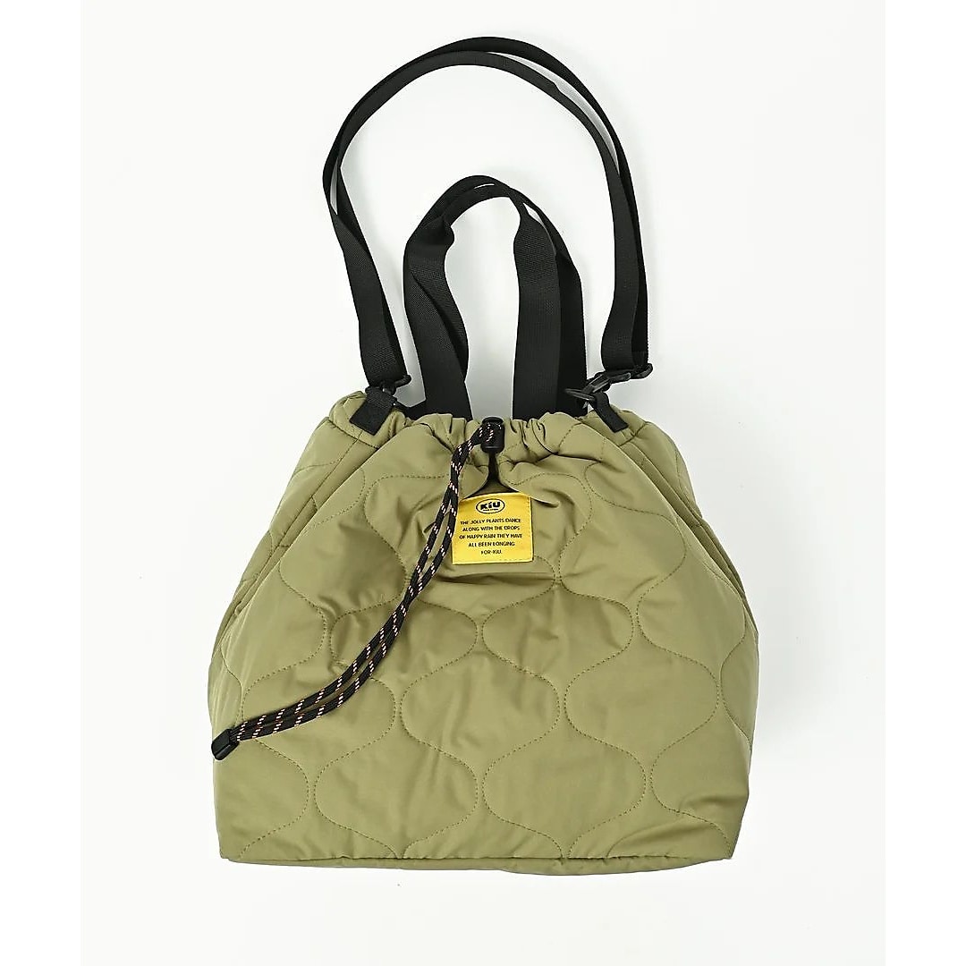 [KiU PADDED DRAWSTRING TOTEBAG]IV