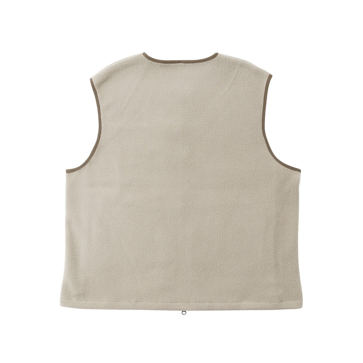 ジンジャー ブラッシュド フルジップ ベスト(GINGER BRUSHED FULL ZIP VEST)