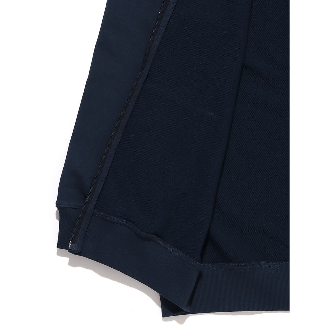 SP LOGO ZIP UP HOODIE M NAVY