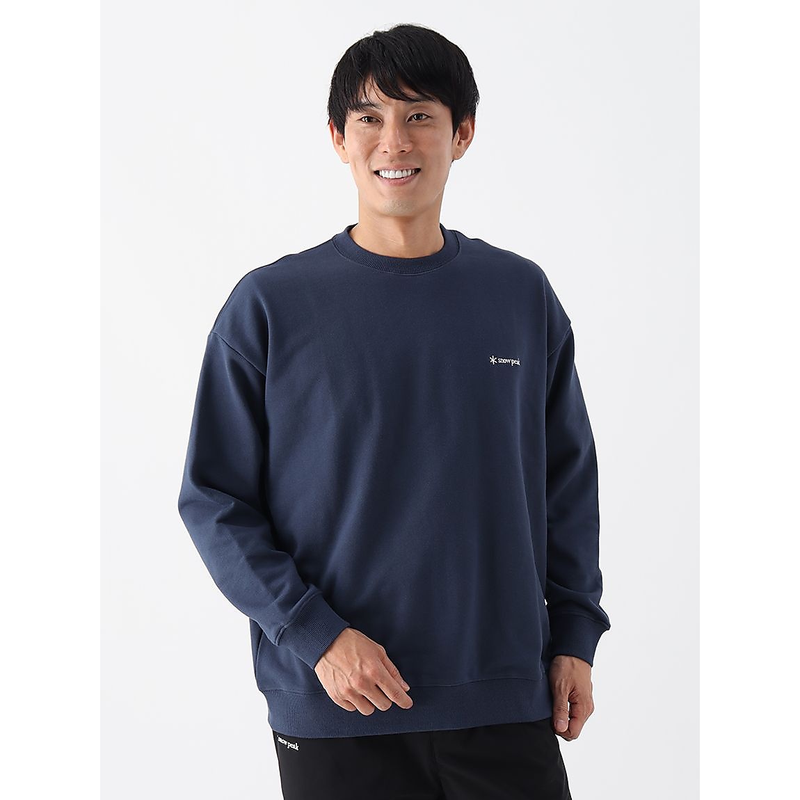SP LOGO SWEAT PULLOVER L NAVY