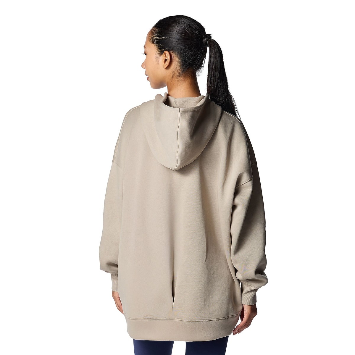 UA RIVAL FLEECE TUNIC HOODIE