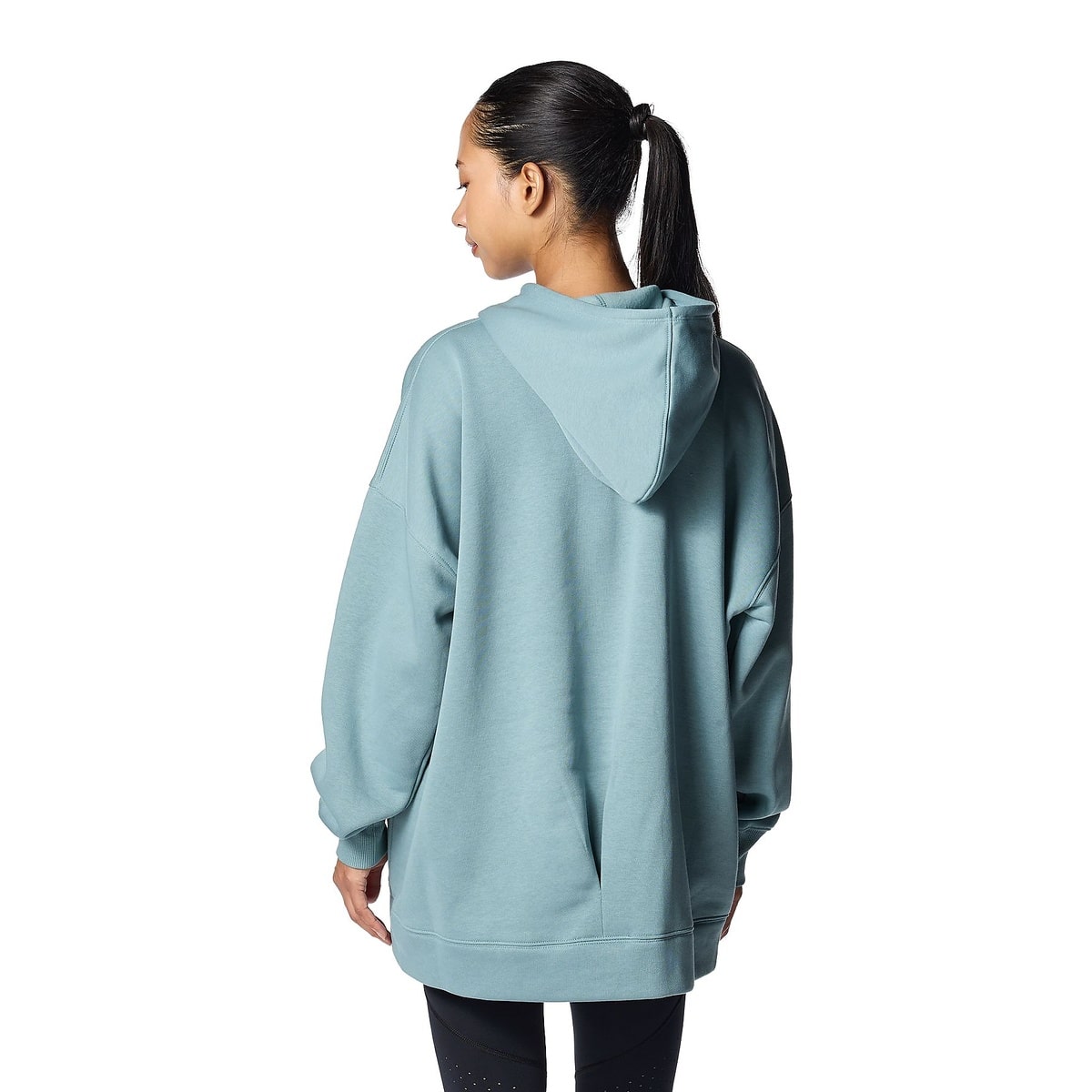 UA RIVAL FLEECE TUNIC HOODIE