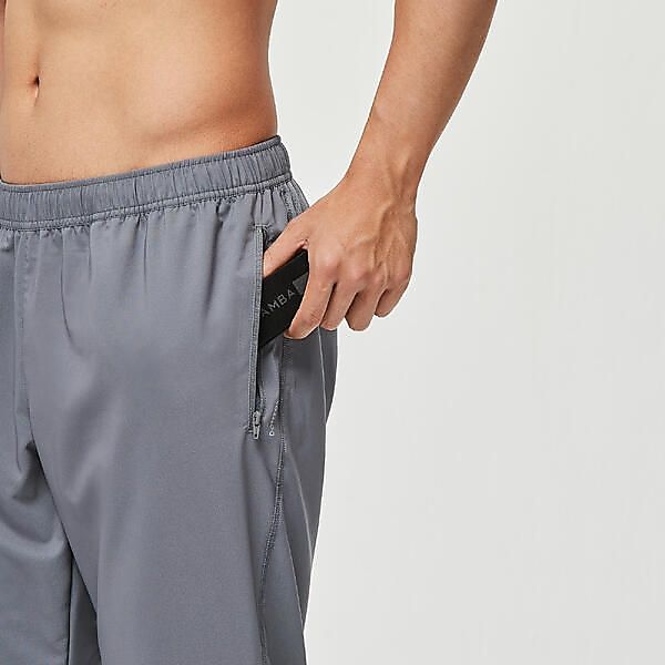 フィットネス メンズ ボトムス 透湿性 レギュラーフィット エッセンシャル GRY