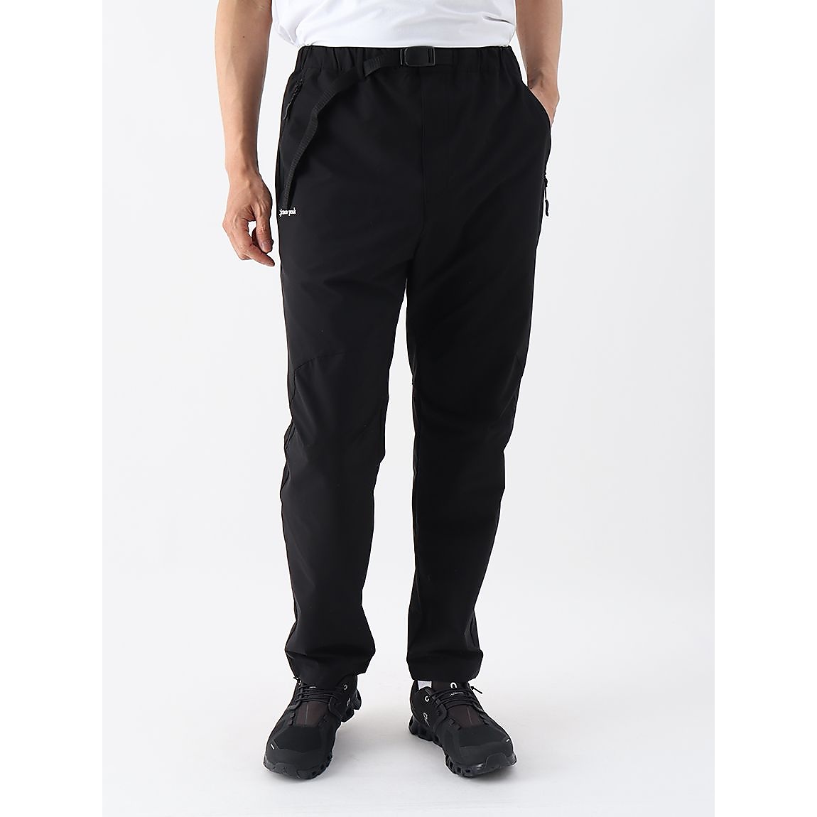 STRETCH CLOTH PANTS XL BLACK