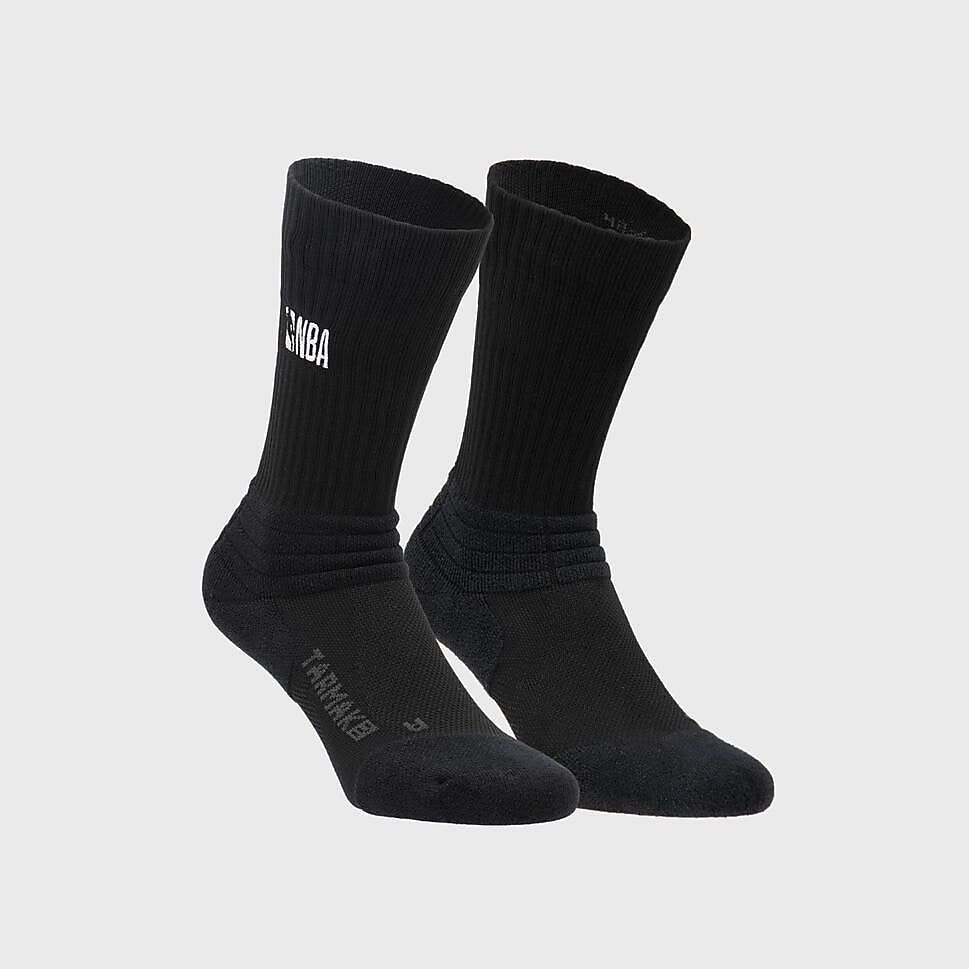 バスケットボール ソックス 2足組 大人用 NBA SO900 BLK