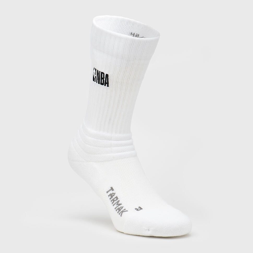バスケットボール ソックス 2足組 大人用 NBA SO900 WHT