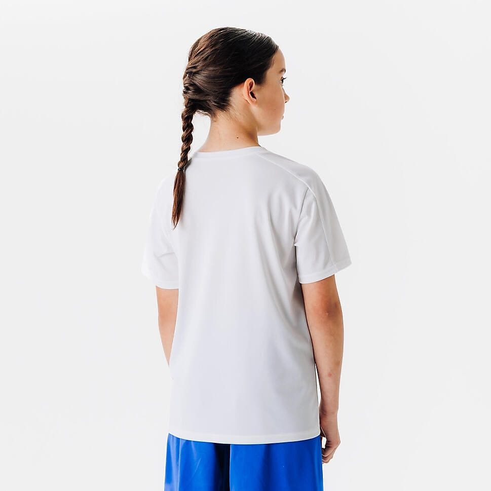 キッズ サッカー用半袖Tシャツ ESSENTIAL WHT