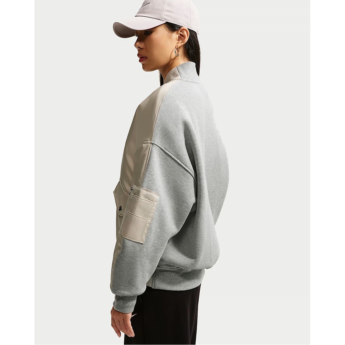 AS W NK STDO HYBRID BOMBER JKT