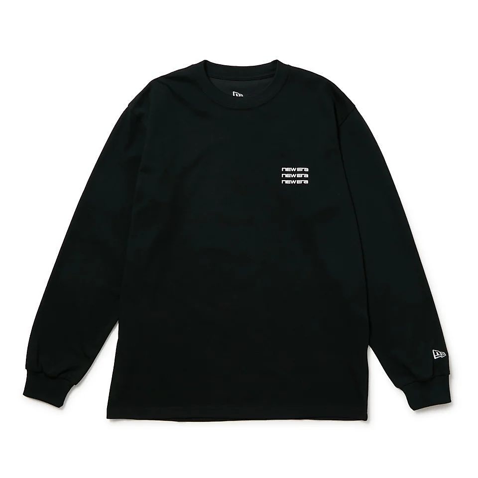 LS PF TEE LOGO BLK