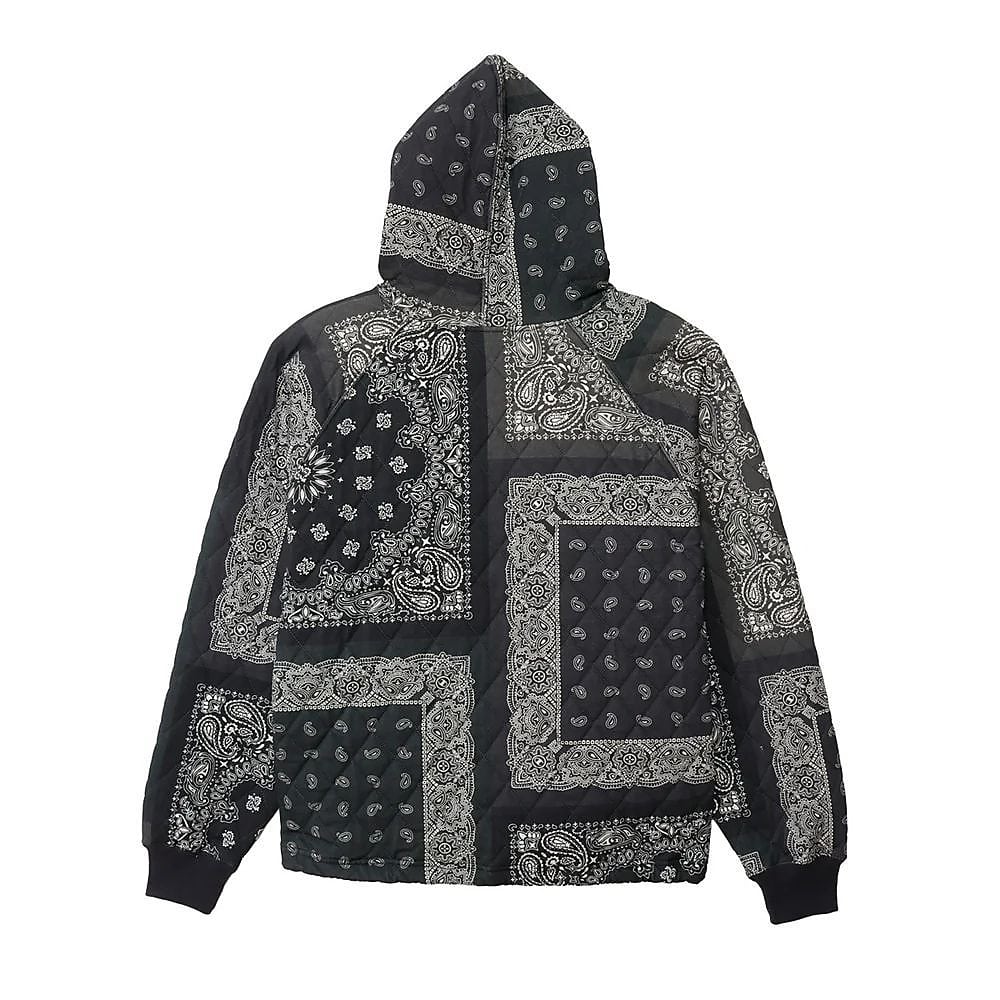 QUILT PADDED HOODED JKT