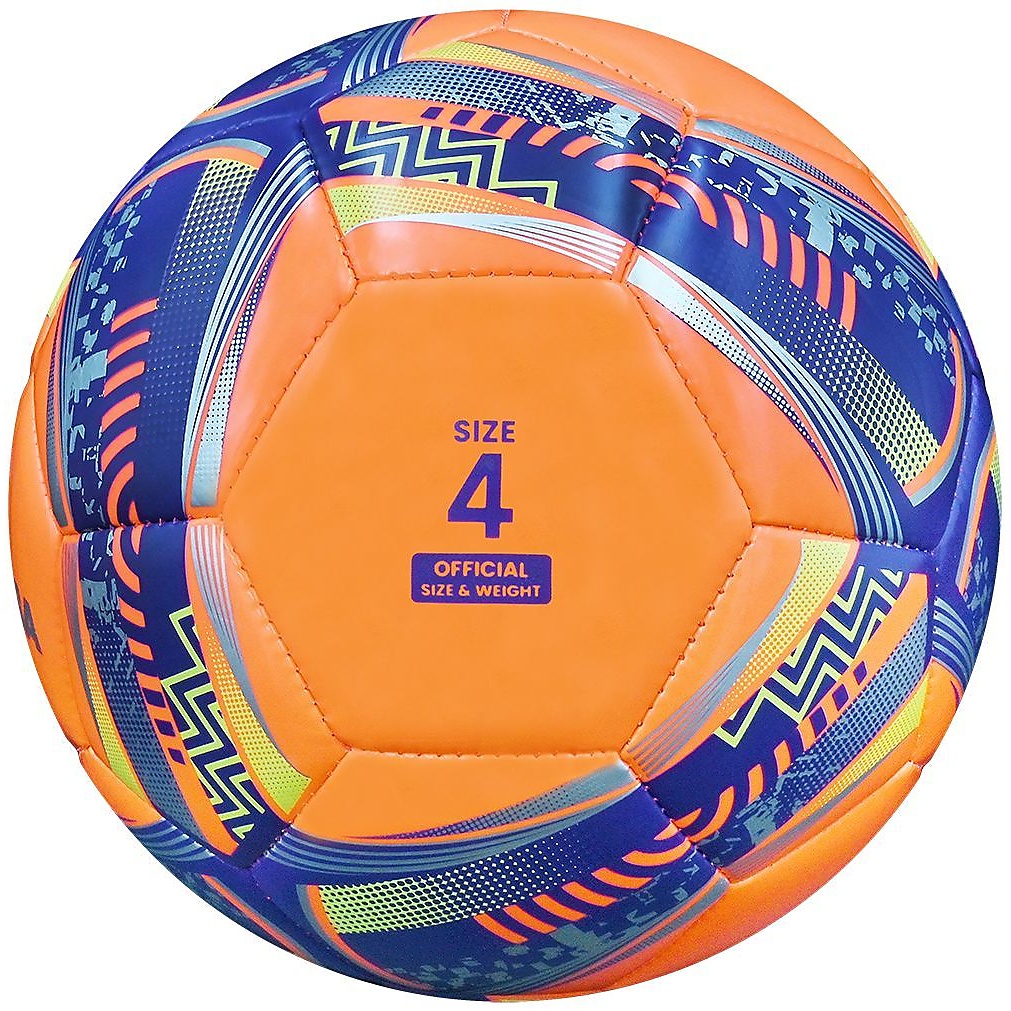 サッカー4号 オリジナル マシン縫い オレンジ