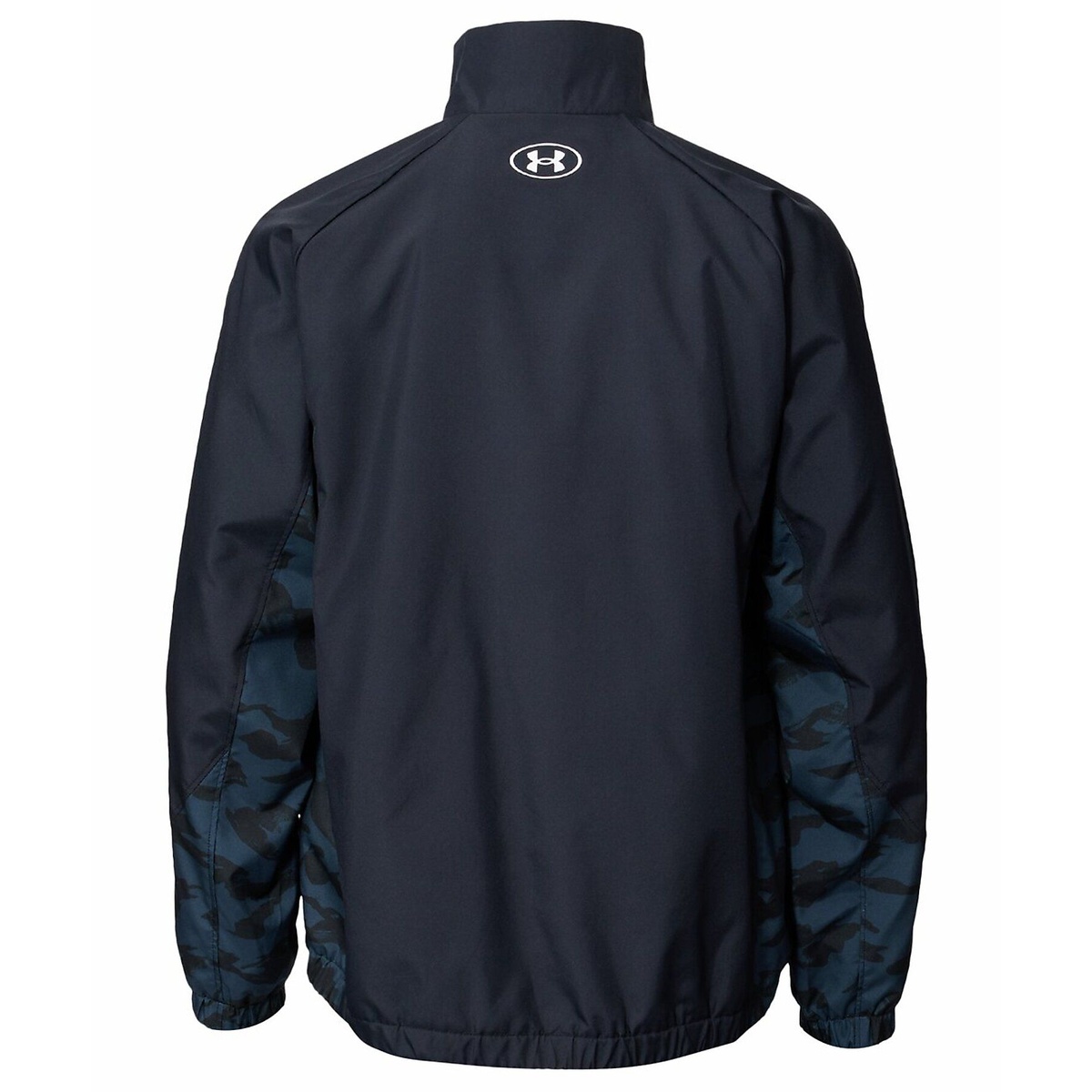 UA TRICOT LINED PRINT WOVEN FULL ZIP JACKET