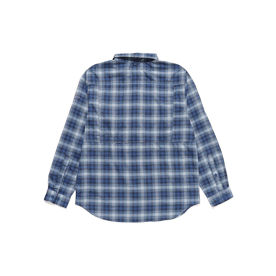 シルバーリッジユーティリティライトプレイドロングスリーブシャツ