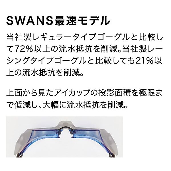 SNIPER(スナイパー)　ノンクッションレーシングゴーグル　ミラーレンズ 　WA承認