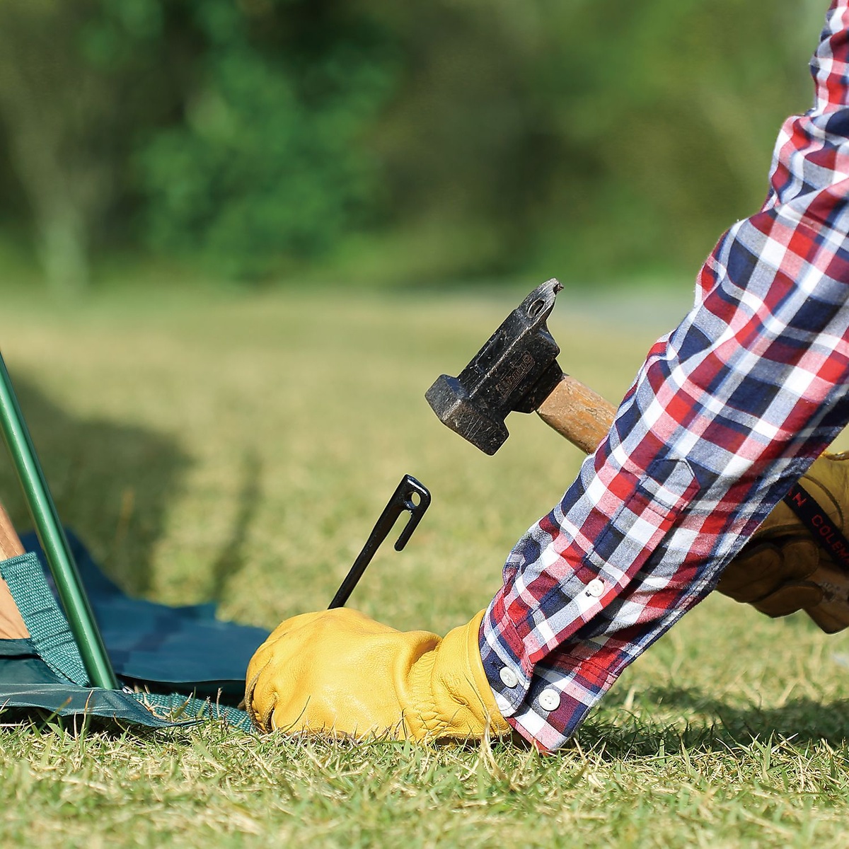 スチールソリッドペグ30CM/1PC