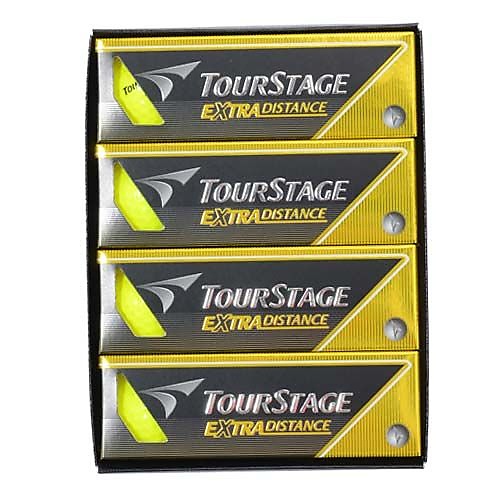TOURSTAGE EXTRA DISTNACE イエロー　１ダース（１２球入り）