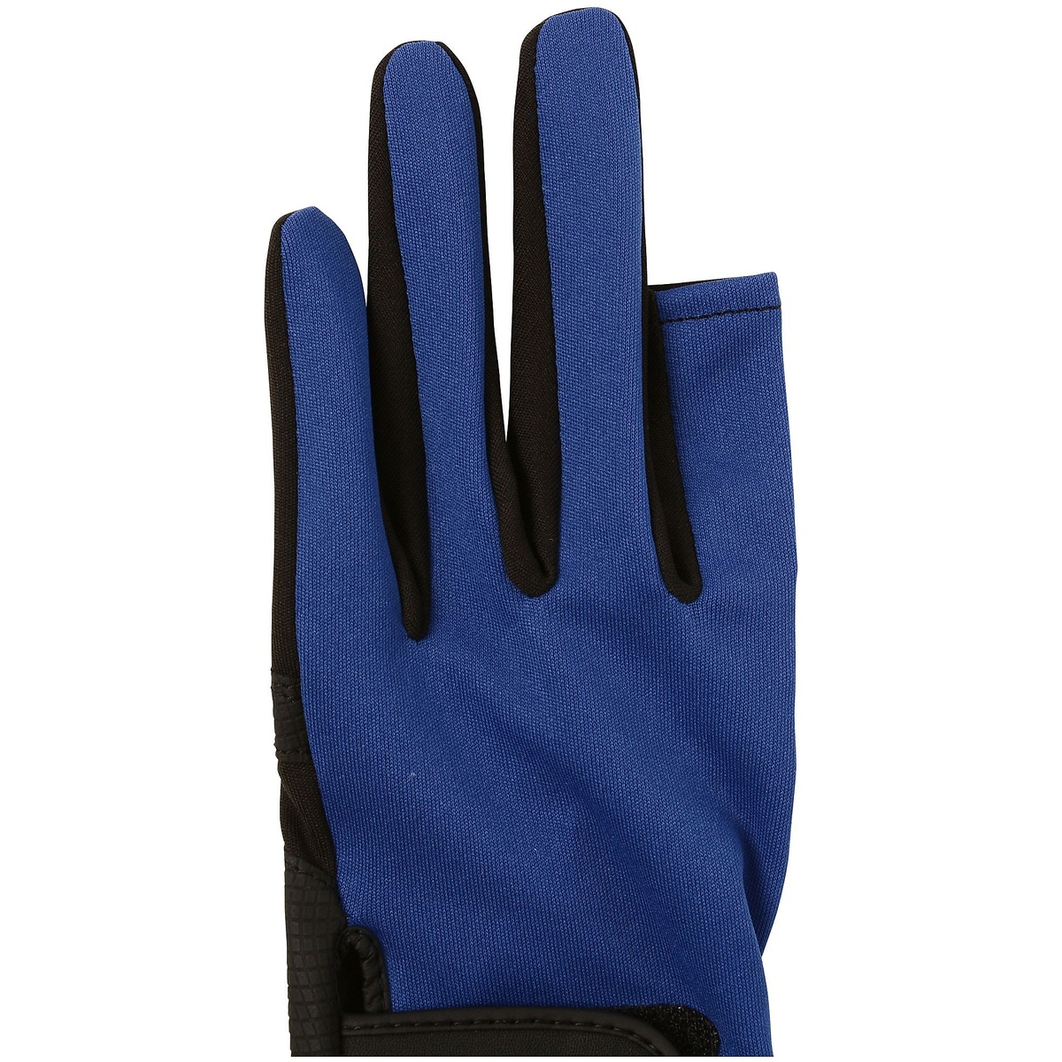 ストレッチ手袋 ブルー ML