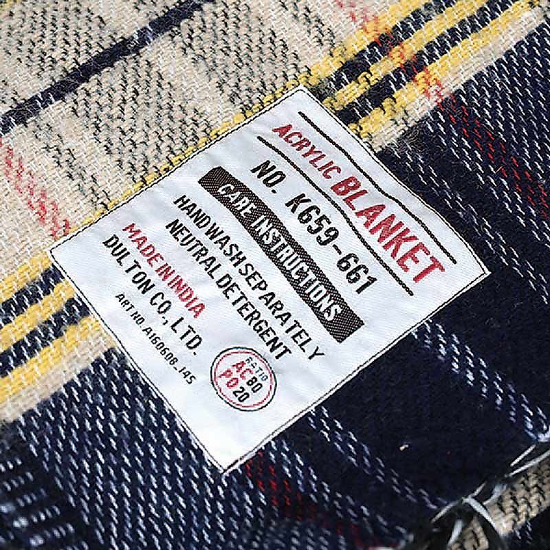 ACRYLIC BLANKET A　（アクリル ブランケット）